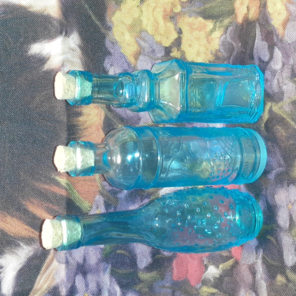 Blue Sand Bottles